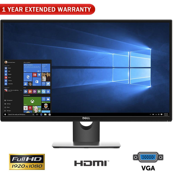 Dell RVJXC 27" Full HD 1920 X 1080 Monitor + 1 Year Extended Warranty