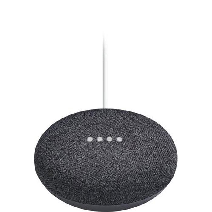 Google Home Mini Smart Speaker with Google Assistant 2-Pack Bundle - Charcoal