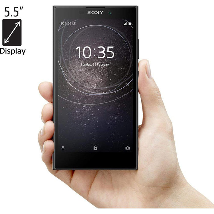 Sony Xperia L2 Unlocked 32GB 5.5-inch Smartphone - Black - Open Box