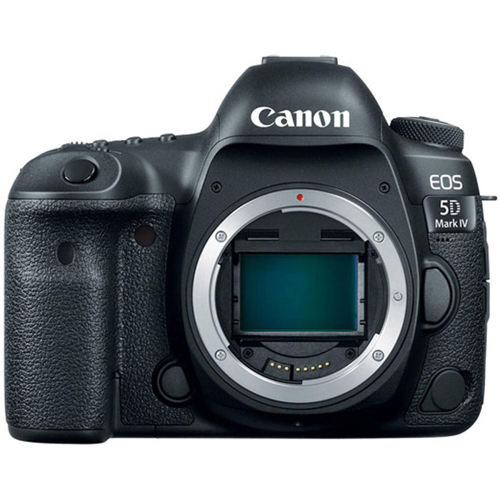 Canon EOS 5D Mark IV DSLR Camera w/ EF 16-35mm Lens Pro Memory Recording Bundle