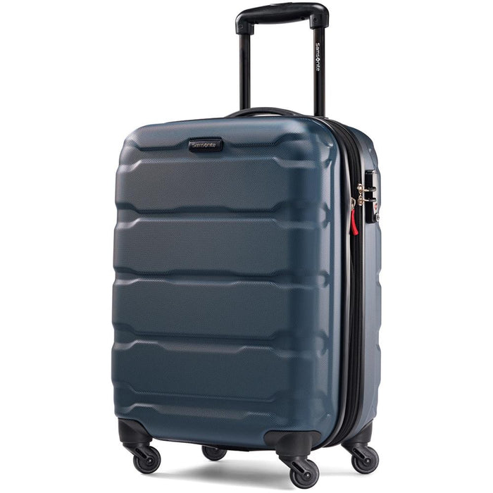 Samsonite Omni Hardside Luggage 20" Spinner Teal + Luggage Accessory Kit