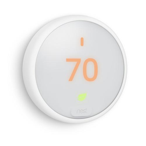 Google Nest Thermostat E (White) T4000ES with Nest Connect Range Extender H17000EF