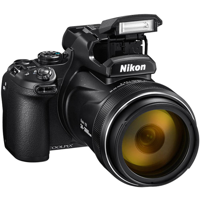 Nikon COOLPIX P1000 16MP 125x Super Telephoto Zoom 4K UHD Digital Camera (26522)