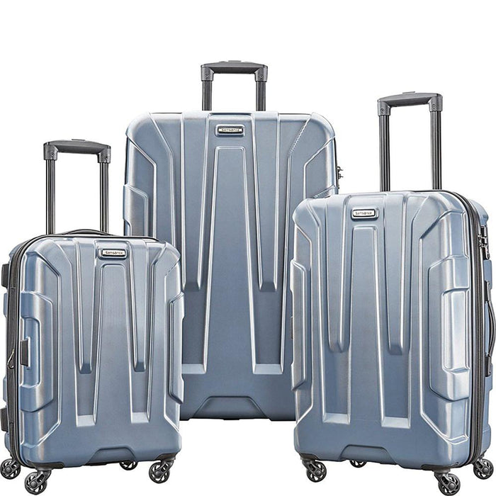 Samsonite Centric 3pc Hardside Luggage Set, Blue Slate w/ 10pc Accessory Kit