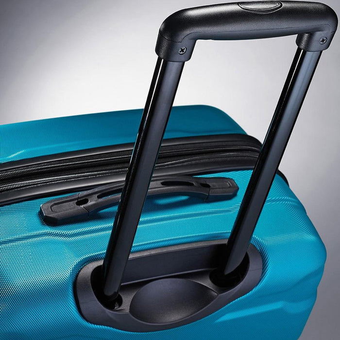 Samsonite Omni Hardside Luggage Spinner Set, Caribbean Blue w/ Accessory Kit