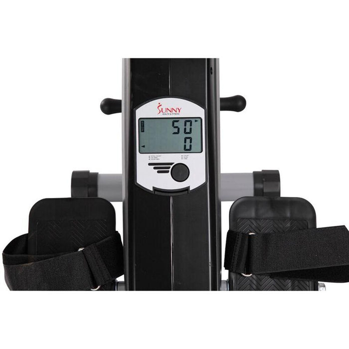 Sunny Health and Fitness Elastic Cord Rowing Machine Rower w/ LCD Monitor - (SF-RW5606)