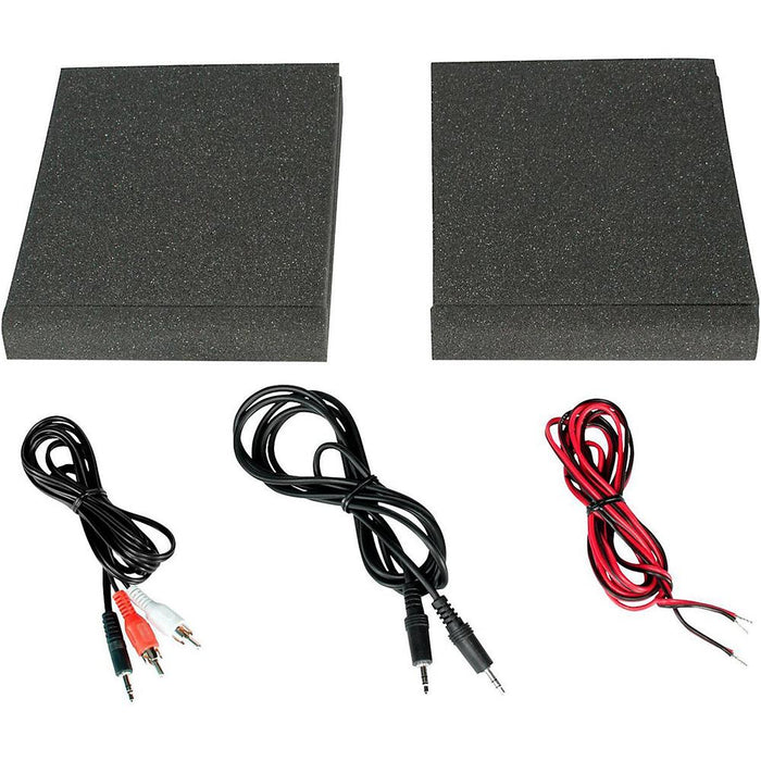Audio-Technica AT-LP60USB USB Turntable + Mackie CR3 Monitors (Pair)