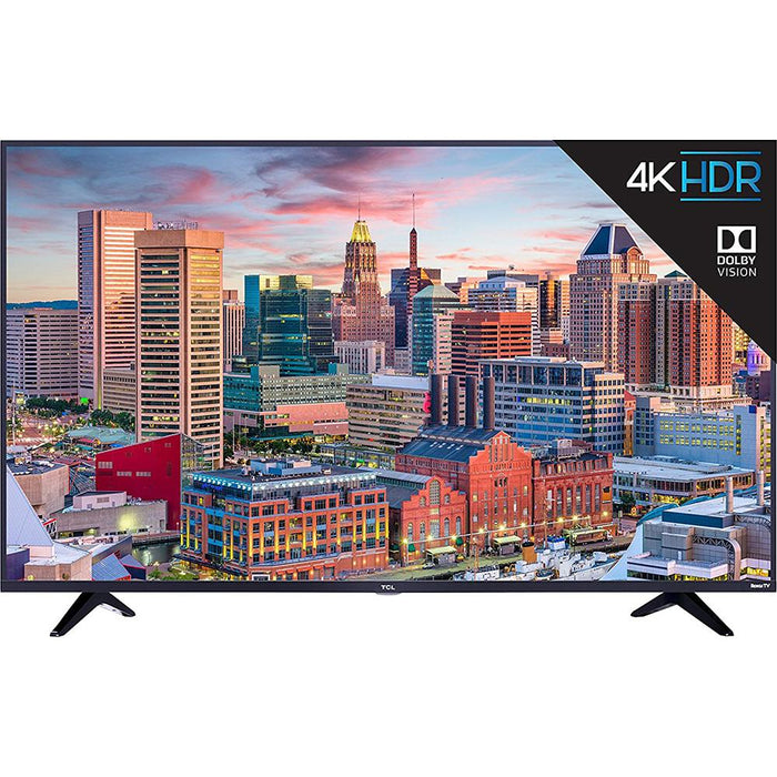 TCL 55" Class 5-Series 4K HDR Roku Smart TV 2018 Model + Extended Warranty