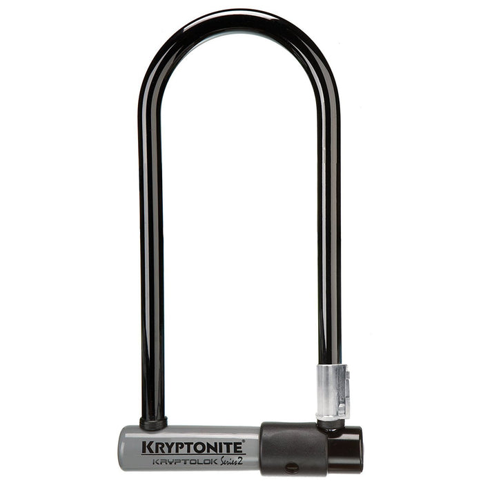 Kryptonite Kryptolok Series 2 LS Bicycle U-Lock with FlexFrame Bracket (4-Inch x 11.5-inch)