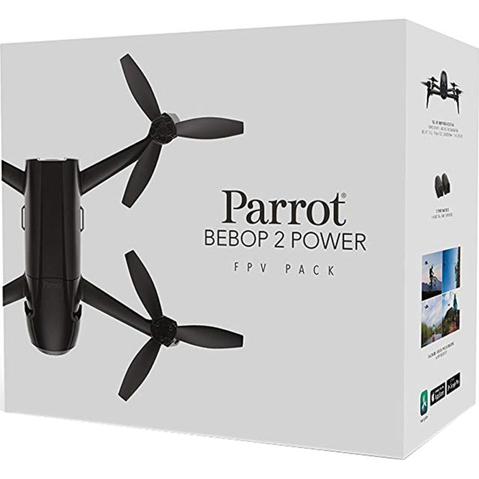 Parrot Bebop 2 Power FPV Pack w/ Smart Flights + 60 Minute Flight Time (OPEN BOX)