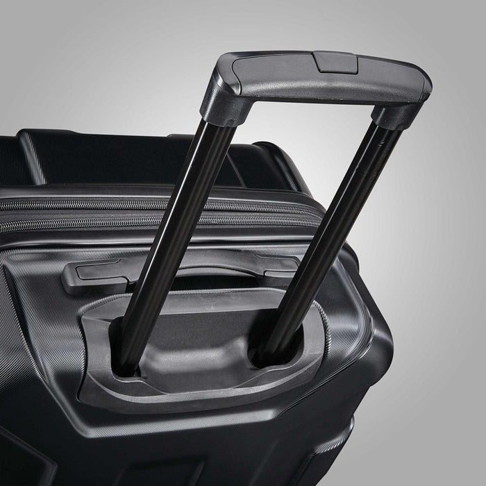 Samsonite Centric Hardside 20 Carry-On Luggage Spinner, Black - 92794-1041 - Open Box