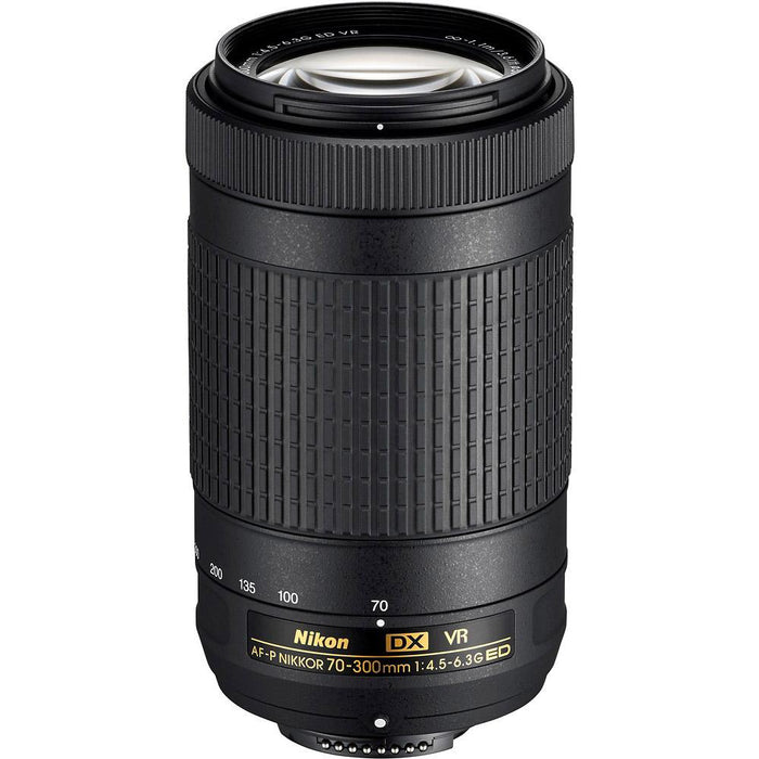Nikon D3400 DSLR Camera + 18-55mm VR &  70-300mm Lens - Certified Refurbished