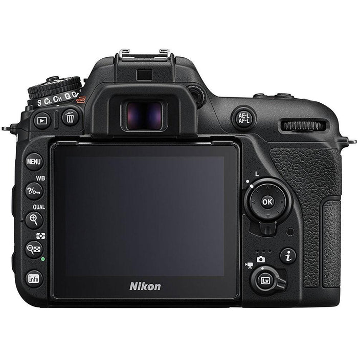 Nikon D7500 DX-Format 4K DSLR Camera Pro Memory Triple Battery Recording Bundle