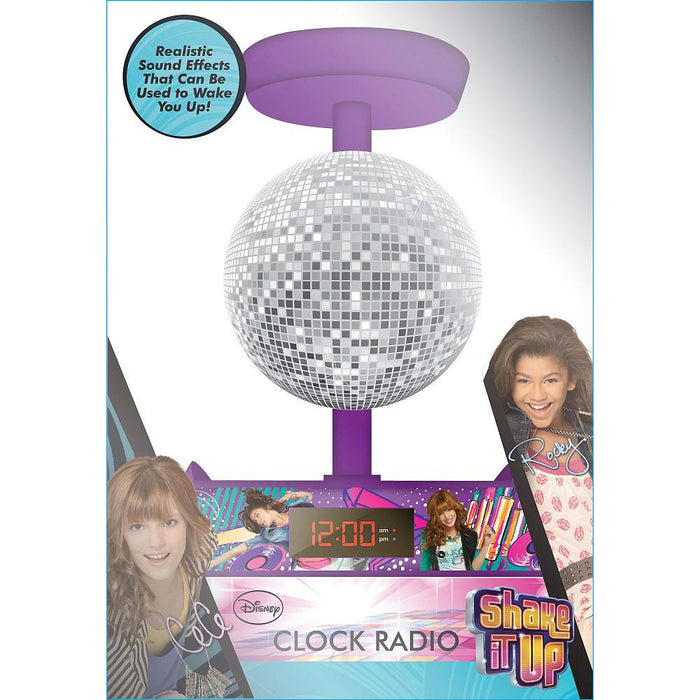 Shake It Up Disco Ball Alarm Clock Radio