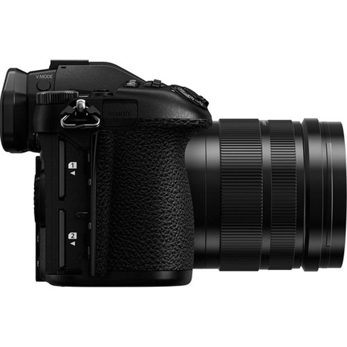 Panasonic Lumix DC-G9 Mirrorless Camera w/ 12-60mm Lens + 128GB Memory & Microphone Kit