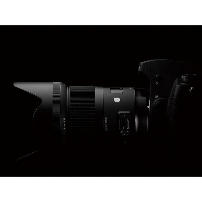 Sigma 35mm f1.4 DG HSM Art Lens for Sony E-Mount Cameras 67mm Filter Backpack Bundle