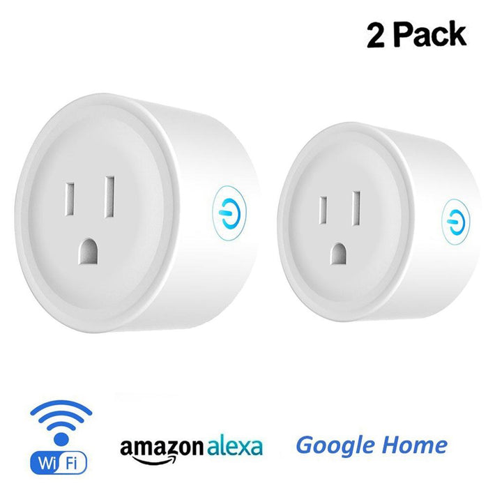 Google Wi-Fi System Mesh Router (3-pack) (GA00158-US) w/ 2 Pack Wifi Smart Plug