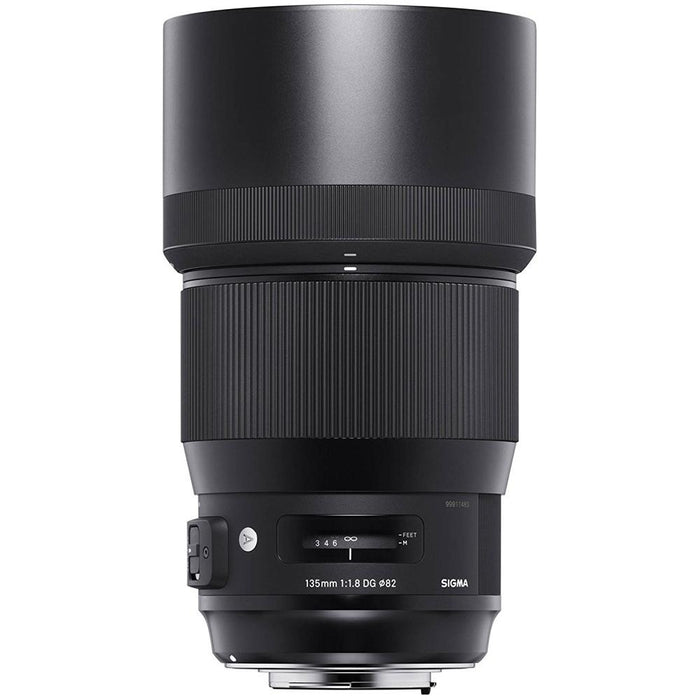 Sigma 135mm F1.8 DG HSM ART Telephoto Lens for Sony E Mount + 64GB Ultimate Kit