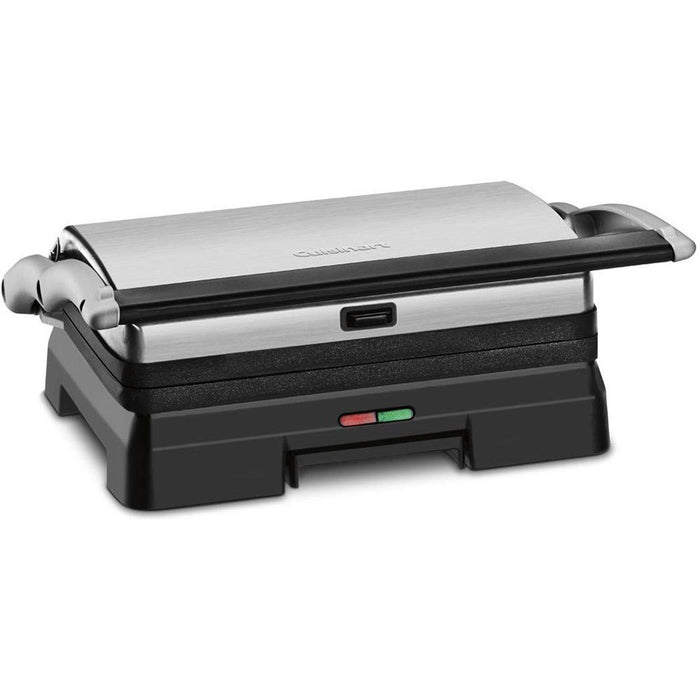 Cuisinart Griddler 3-in-1 Grill and Panini Press Refurbished + 5 Pc Knife Bundle