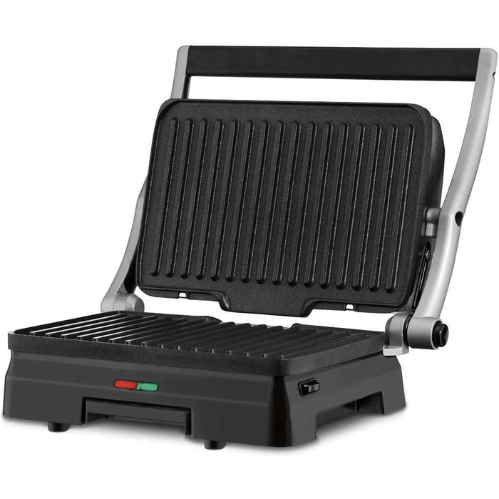 Cuisinart Griddler 3-in-1 Grill and Panini Press Refurbished + 5 Pc Knife Bundle