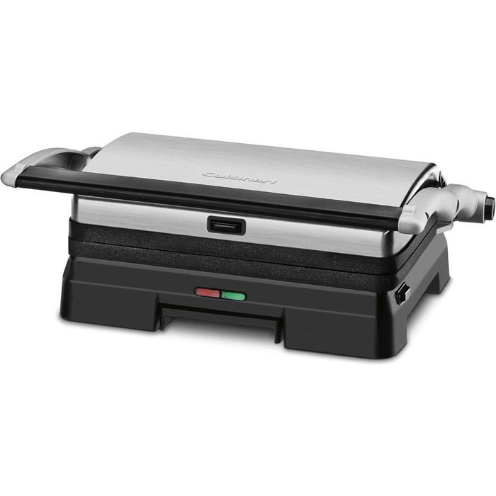 Cuisinart Griddler 3-in-1 Grill & Panini Press (Refurbished) w/Extended Warranty