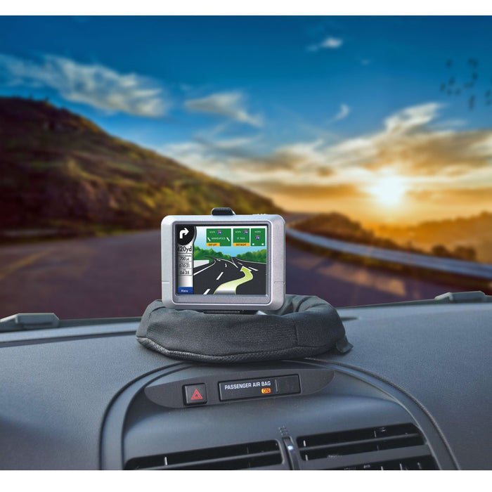 Deco Gear Universal Weighted GPS Navigation Dash-Mount for Garmin, TomTom, Magellan