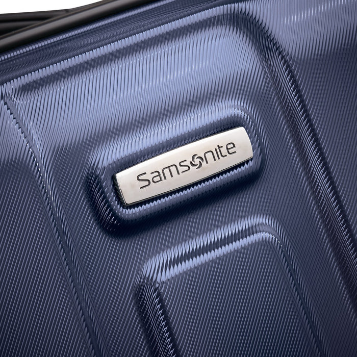 Samsonite Centric Hardside 24" Expandable Spinner Wheel Luggage, Navy Blue