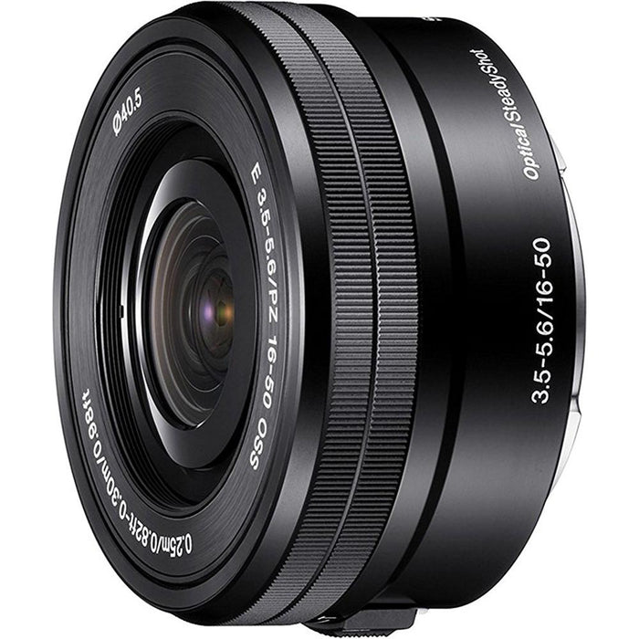 Sony a6000 Alpha Mirrorless Digital Camera with 16-50mm & 55-210mm 2 Lens Pro Bundle