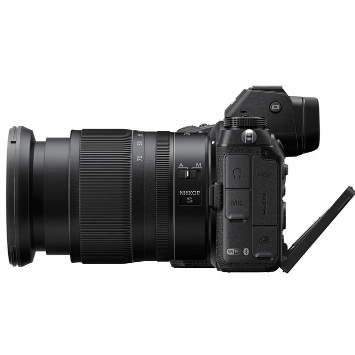 Nikon Z7 FX-Format 4K Mirrorless Camera with NIKKOR Z 24-70mm f/4 Lens