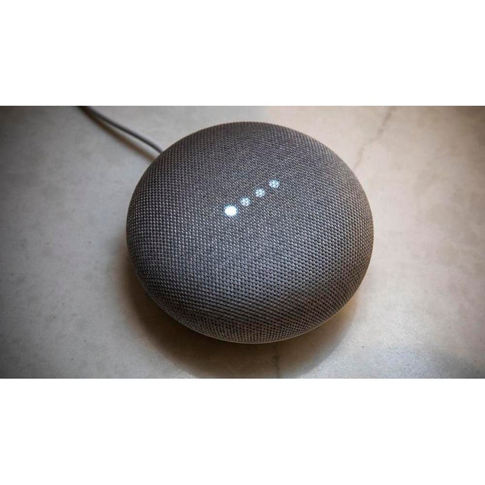 Google Home Max Smart Speaker, Charcoal  (GA00223-US) with Google Home Mini
