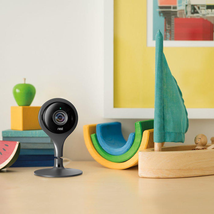 Google Nest Indoor Security Camera (Pack of 3) NC1104US w/ Warranty Bundle