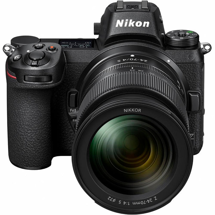 Nikon Z7 FX-Format 4K Mirrorless Camera with NIKKOR Z 24-70mm f/4 + FTZ Adapter