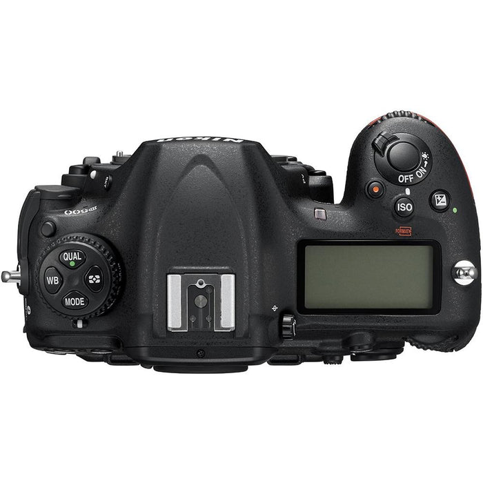 Nikon D500 DX Format 4K DSLR Camera Pro Memory Triple Battery Recording Bundle