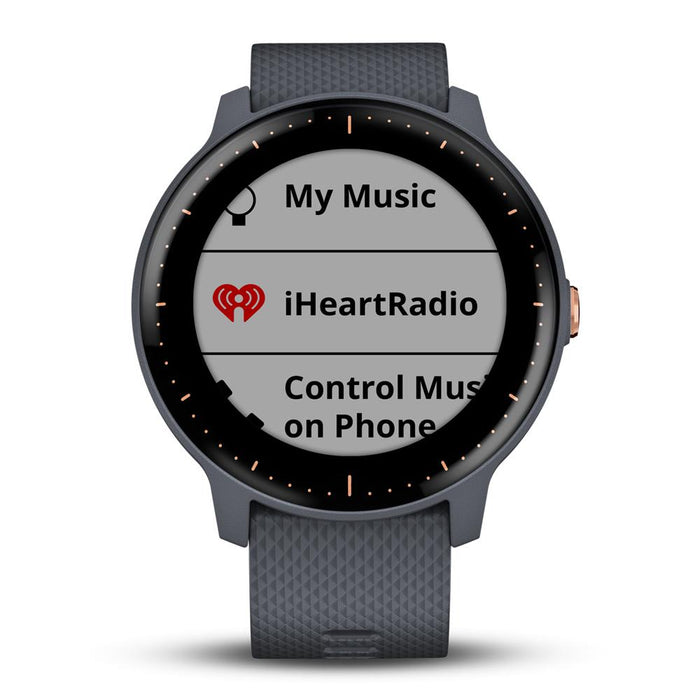 Garmin Vivoactive 3 Music GPS Smartwatch Granite Blue + 1 Year Extended Warranty