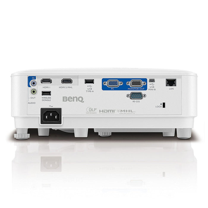 BENQ MH733 1080p DLP Business Projector 4000 Lumens, 1920x1080, Wireless REFURBISHED
