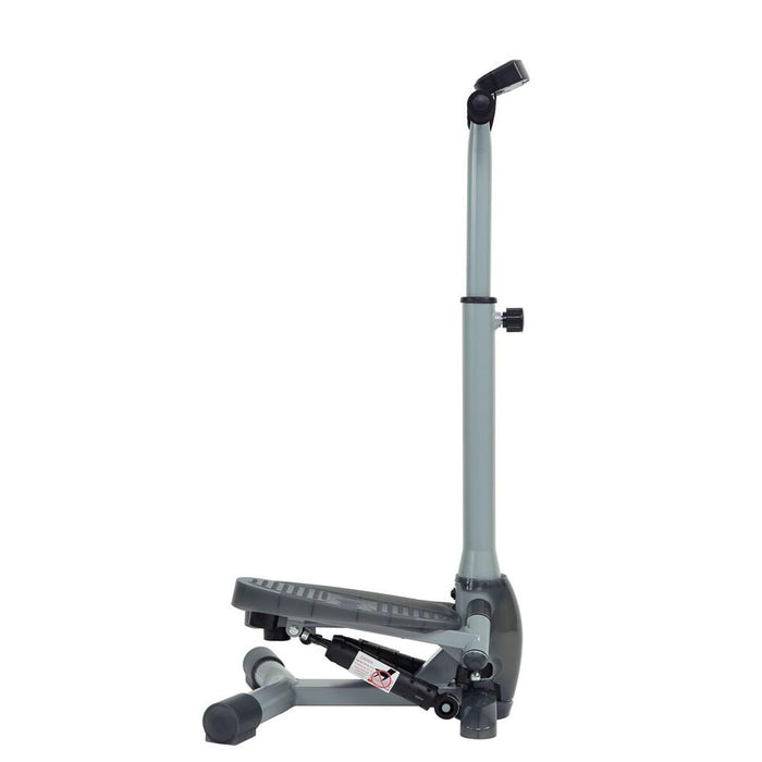 Sunny Health and Fitness Twist-In Stepper w/ Handlebar + Cooling Towel