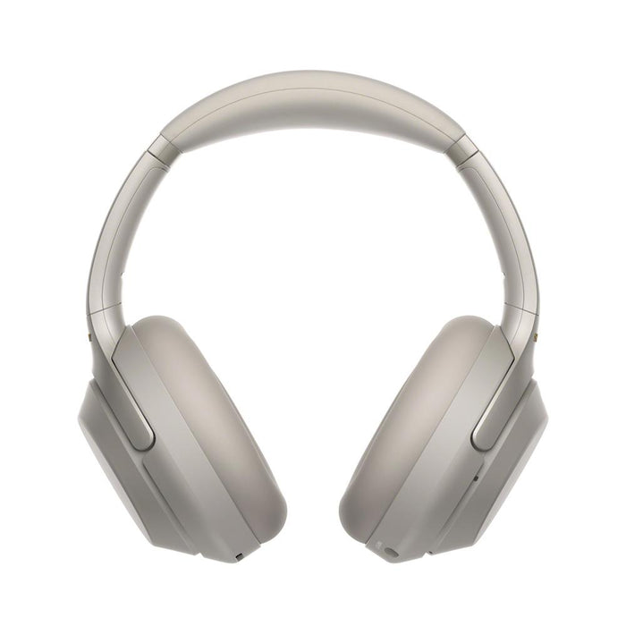 Sony Premium Wireless Headphones with Microphone, Silver + Extended Warranty