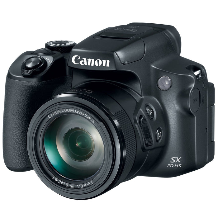 Canon PowerShot SX70 HS 20.3MP 65x Optical Zoom Digital Point & Shoot Camera