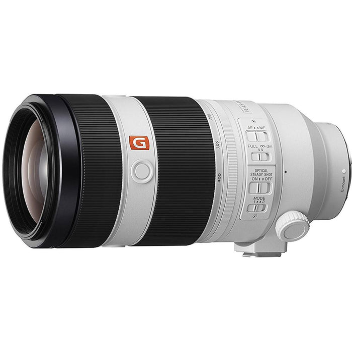 Sony FE 100-400mm f/4.5-5.6 GM OSS Full Frame E-Mount Lens w/ Tripod Bundle