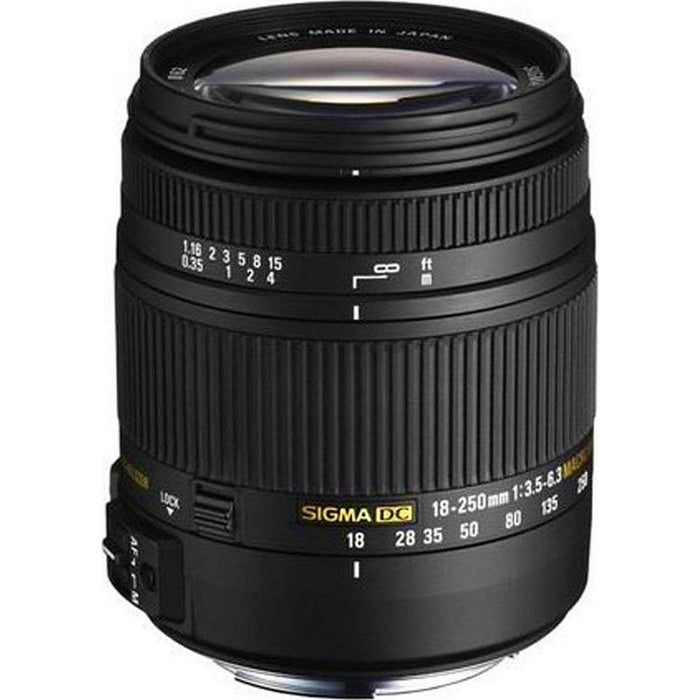 Sigma 18-250mm F3.5-6.3 DC Macro OS HSM for Sony Alpha Cameras (Certified Refurbished)