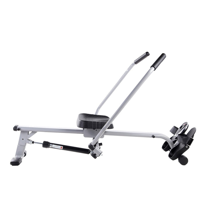 Sunny Health and Fitness Full Motion Rowing Machine Rower with 350lb Capacity and LCD Monitor (SF-RW5639)