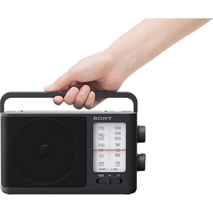 Sony ICF506 Analog Tuning Portable FM/AM Radio - Open Box