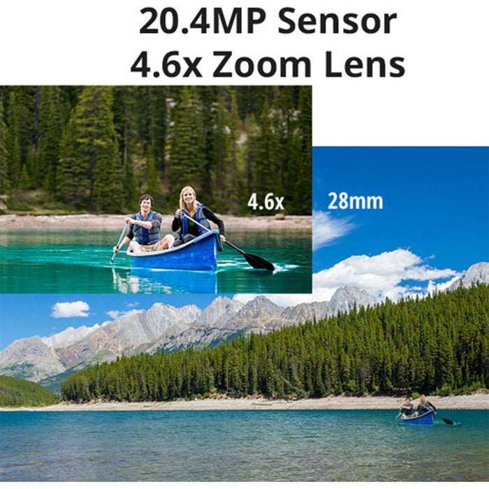 Panasonic Lumix DC-TS7A Waterproof Tough Digital Camera (Blue) - Open Box