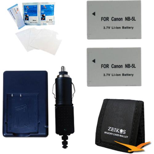 Special Travel Power Kit for the Canon Powershot S100, S110, SX230 & SX210