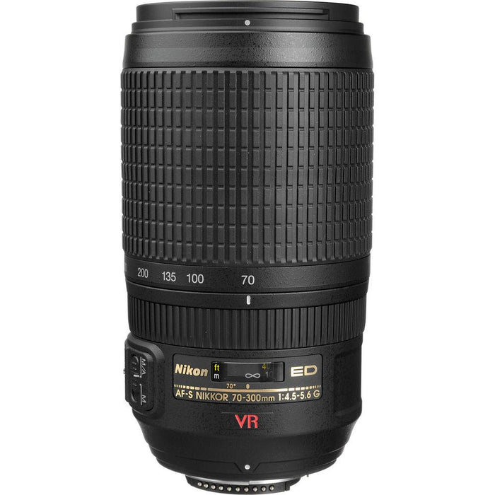 Nikon 70-300mm f/4.5-5.6G ED-IF AF-S VR Zoom Nikkor 2161B - (Certified Refurbished)
