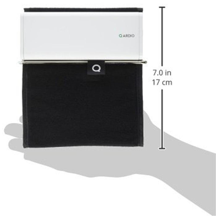 Qardio Wireless Blood Pressure Monitor (Arctic White) with Bluetooth Shower Speaker