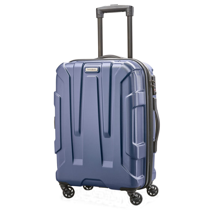 Samsonite Centric 3pc Hardside (20/24/28) Expandable Spinner Wheel Luggage Set, Navy Blue