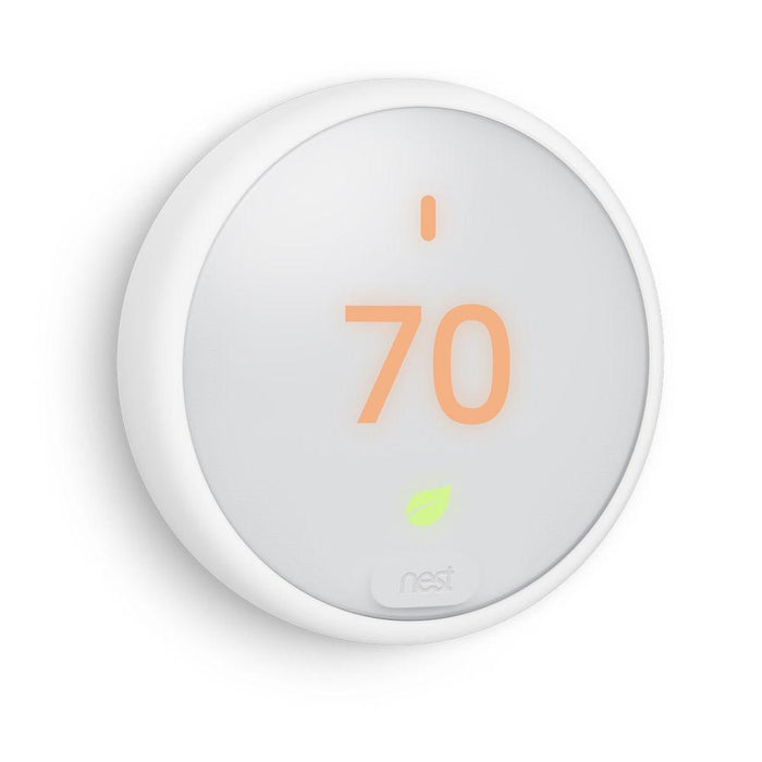 Google Nest Hub w Google Assistant Charcoal GA00515-US + Google Nest Thermostat E White