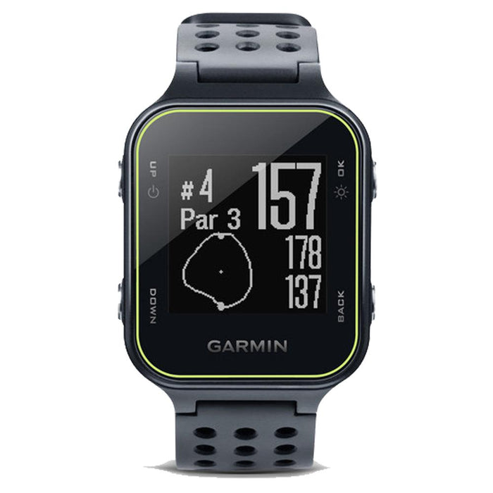Garmin Approach S20 GPS Golf Watch Slate with 1 Year Extended Warranty