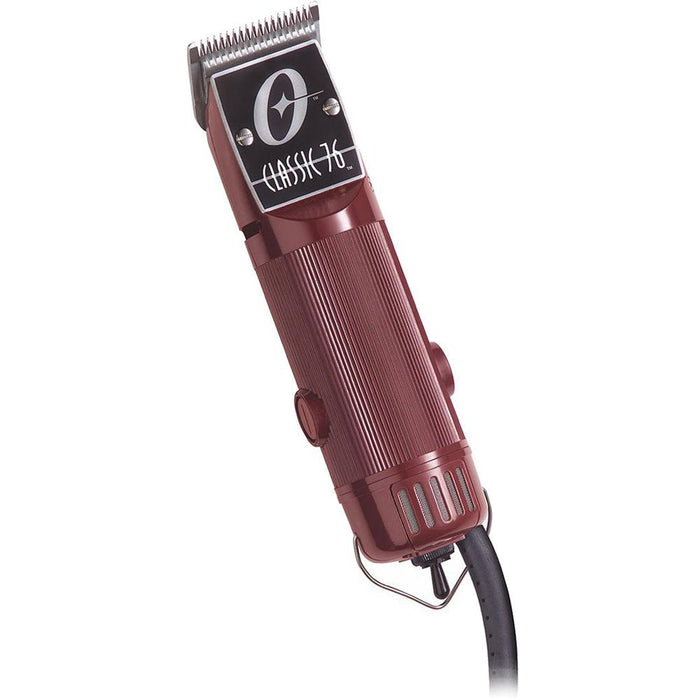 Oster Classic 76 Universal Motor Clipper w/ Detachable Blade Red + Ext —  Beach Camera